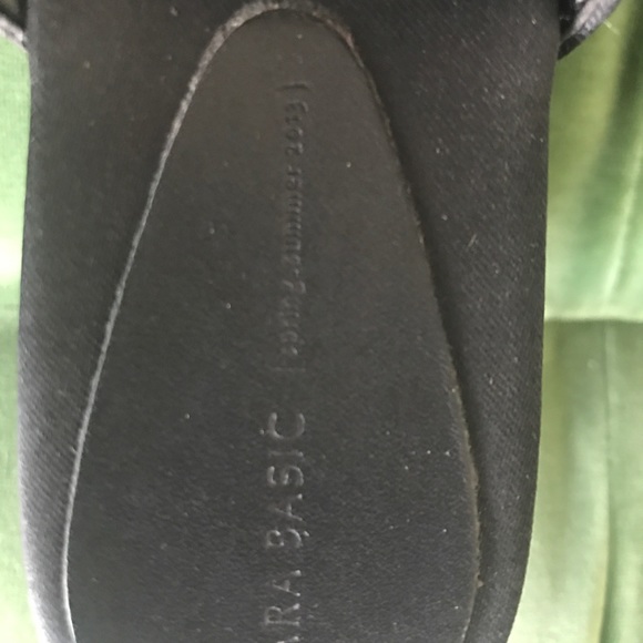 Black Zara platform sandals - Picture 6 of 6